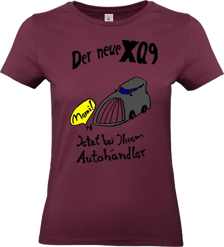 Der neue XQ9, dunkle Version - SUV, Auto, Klimawandel, Größenwahn - Standard T-Shirt (Frauen)