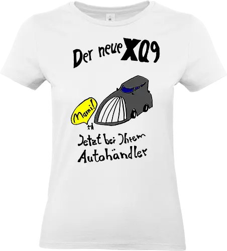 Der neue XQ9, dunkle Version - SUV, Auto, Klimawandel, Größenwahn - Standard T-Shirt (Frauen)