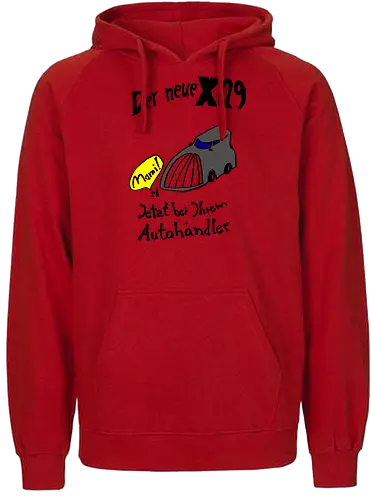 Der neue XQ9, dunkle Version - SUV, Auto, Klimawandel, Größenwahn - Fairtrade Hoodie