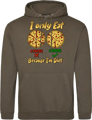 just three piece of pizza