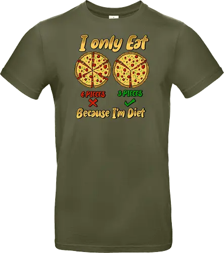 just three piece of pizza