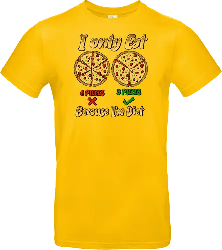 just three piece of pizza