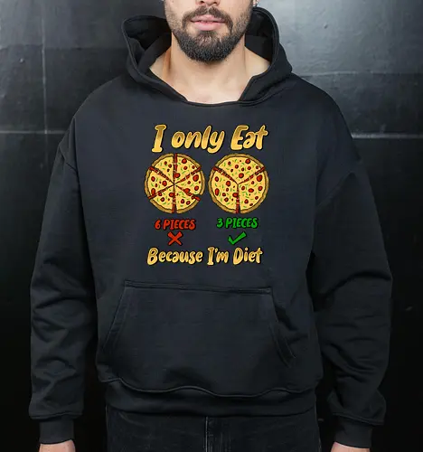 just three piece of pizza