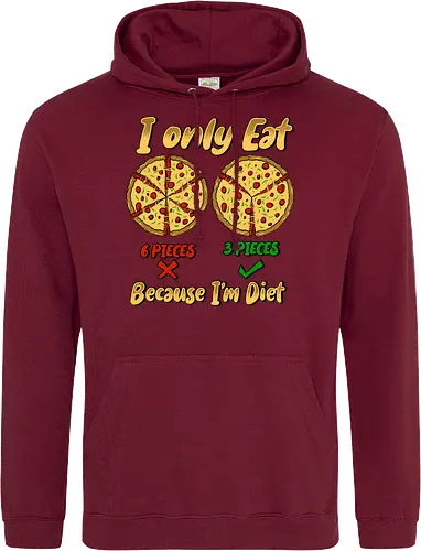 just three piece of pizza