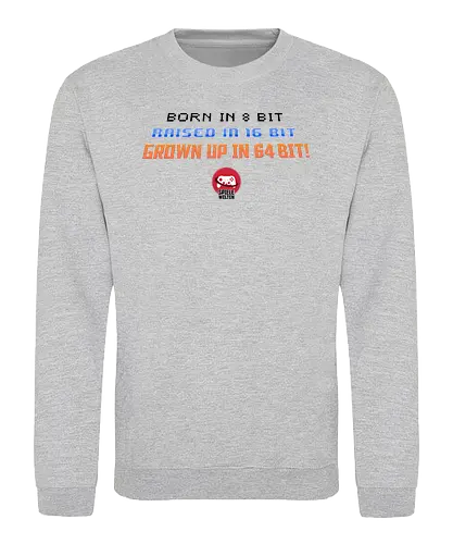 Spielewelten - Born in 8 Bit - Sweatshirt