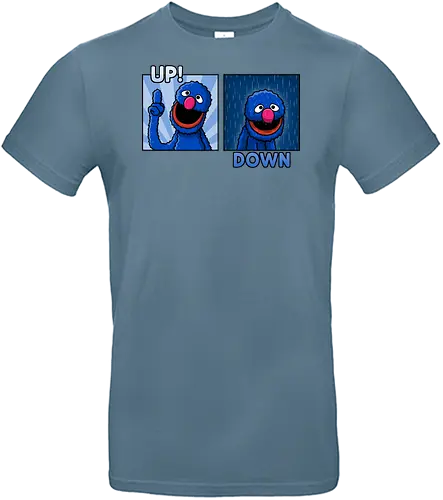 Up and Down! - sad, therapy, funny, retro - Standard T-Shirt