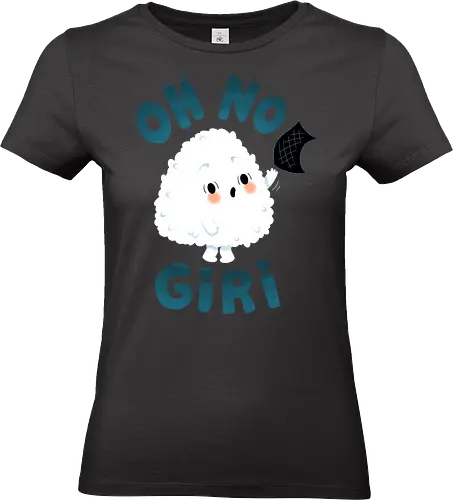 OH NO Giri - onigiri, sushi, japanese, kawaii, cute, Japan - Standard T-Shirt (Frauen)