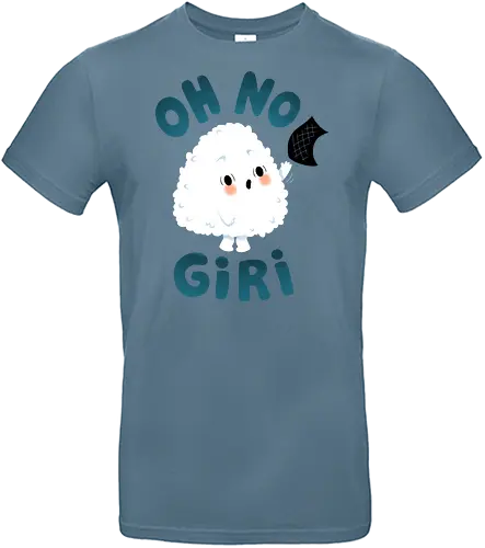 OH NO Giri - onigiri, sushi, japanese, kawaii, cute, Japan - Standard T-Shirt