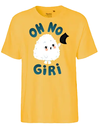 OH NO Giri - onigiri, sushi, japanese, kawaii, cute, Japan - Fairtrade T-Shirt