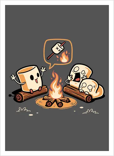 Marshmallow Scary Story – Campfire Edition