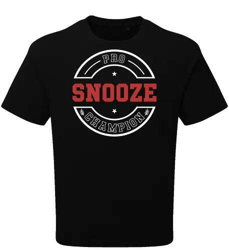 Pro Snooze Champion - Varsity Style Sleep Graphic