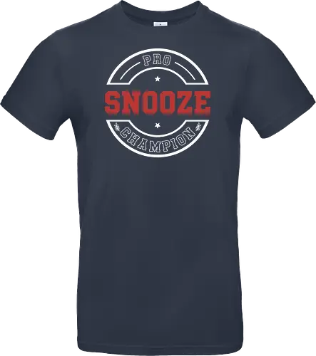 Pro Snooze Champion - Varsity Style Sleep Graphic