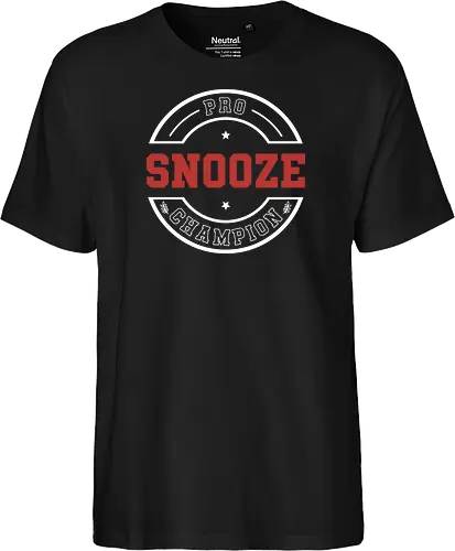 Pro Snooze Champion - Varsity Style Sleep Graphic