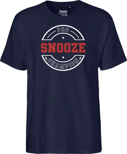 Pro Snooze Champion - Varsity Style Sleep Graphic