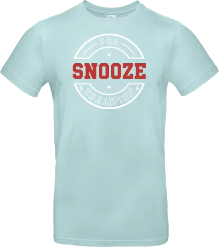 Pro Snooze Champion - Varsity Style Sleep Graphic