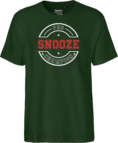 Pro Snooze Champion - Varsity Style Sleep Graphic