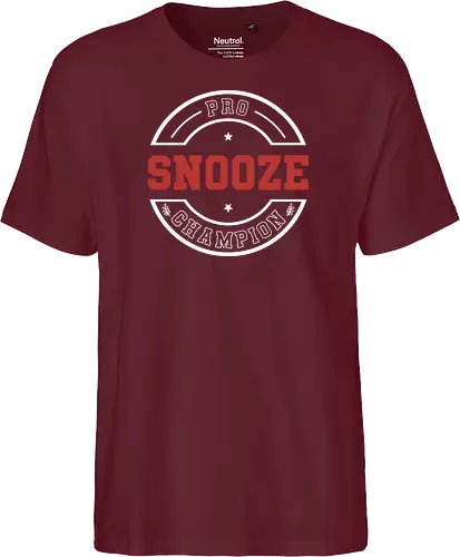 Pro Snooze Champion - Varsity Style Sleep Graphic