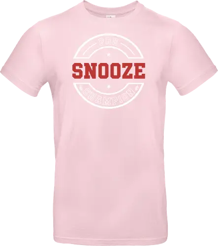 Pro Snooze Champion - Varsity Style Sleep Graphic