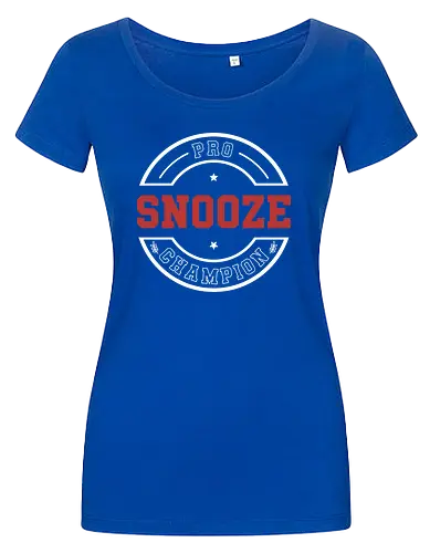Pro Snooze Champion - Varsity Style Sleep Graphic