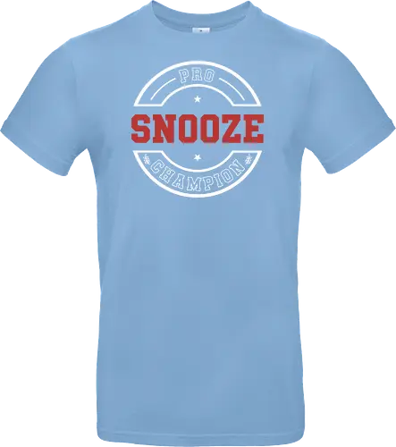 Pro Snooze Champion - Varsity Style Sleep Graphic