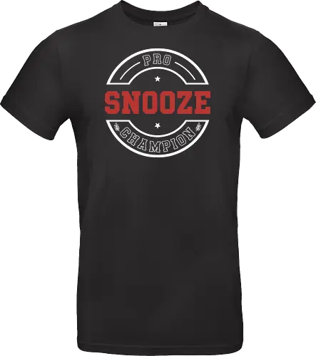 Pro Snooze Champion - Varsity Style Sleep Graphic