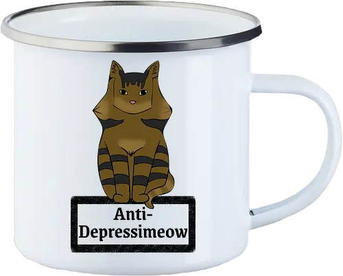 Anti-Depressimeow (schwarz)