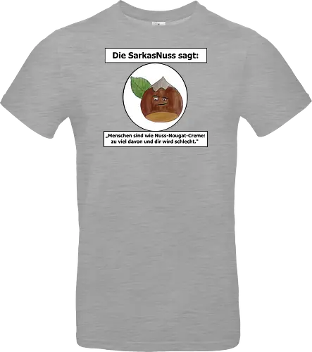 SarkasNuss gegen Menschen