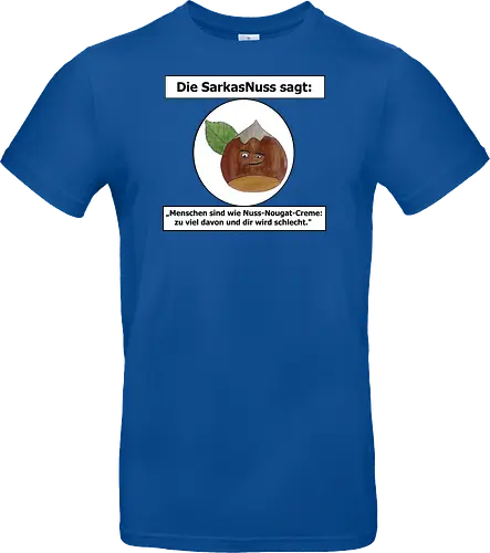 SarkasNuss gegen Menschen