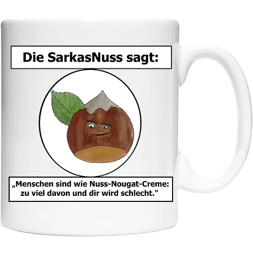 SarkasNuss gegen Menschen