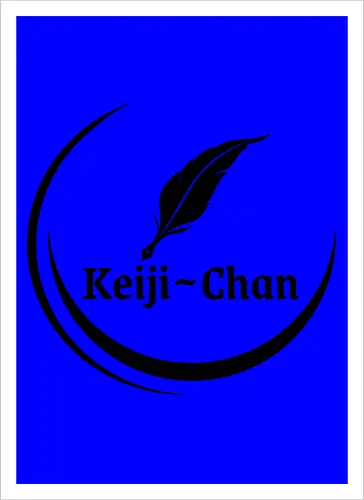 Keiji~Chan Logo (schwarz) - klein
