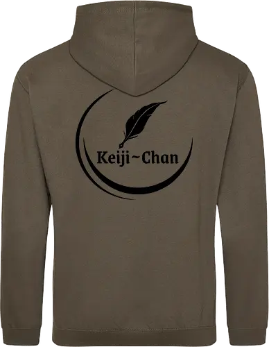 Keiji~Chan Logo (schwarz) - Rücken