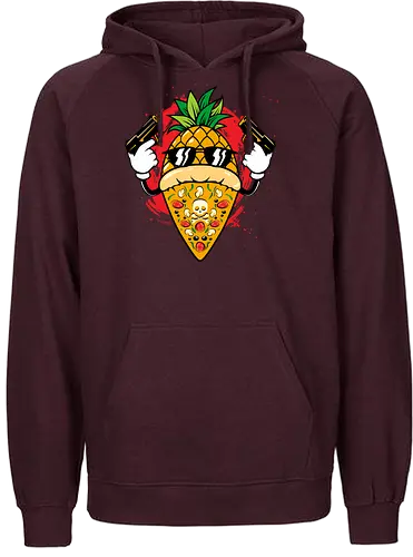 sweet mafia - pizza, mafie, pineapple, fresh, burger, food, cool, funny, vintage, cartoon, logo, classic, flag, nation, voted, friendship - Fairtrade Hoodie
