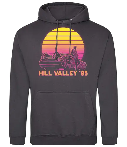 Hill Valley 85 - Future, Delorean, Marty Mcfly - Standard Hoodie