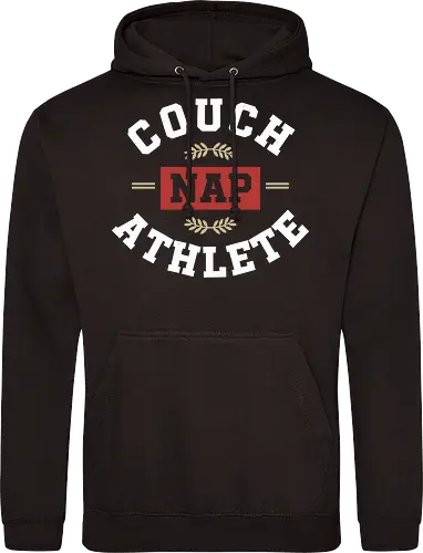 Couch Nap Athlete - Varsity Style Slacker Design
