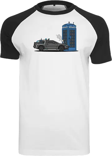 Time Machine Fender Bender - DeLorean vs. TARDIS