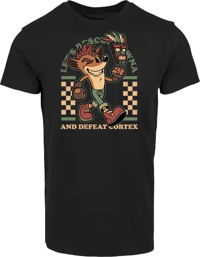 Game Mascot Crash Mask