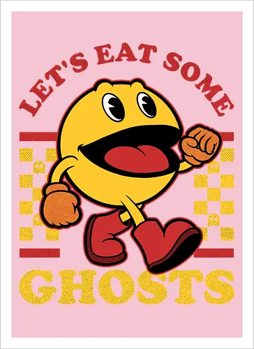 Game Mascot Ghost Eater