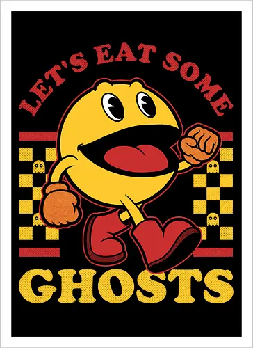 Game Mascot Ghost Eater