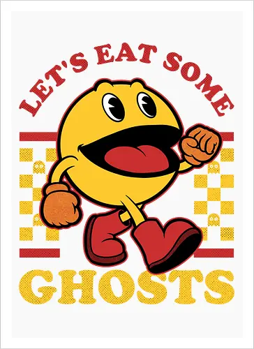 Game Mascot Ghost Eater