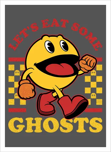Game Mascot Ghost Eater