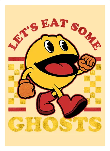 Game Mascot Ghost Eater