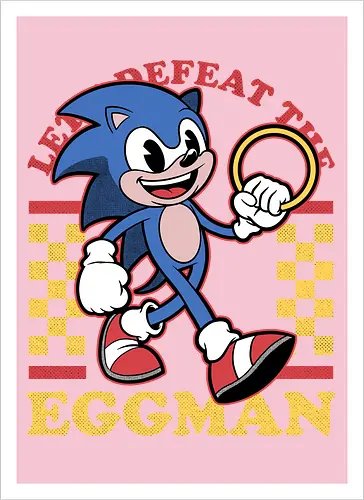 Game Mascot Hedgehog Runner
