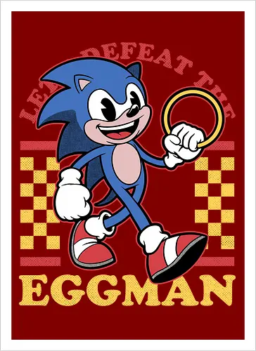 Game Mascot Hedgehog Runner