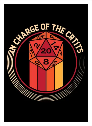 In Charge of the Crits D20 Retro RPG 