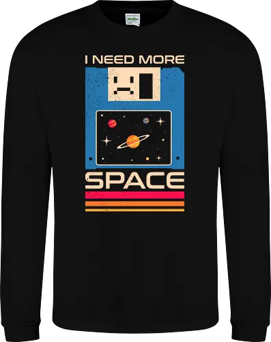 I Need More Space Retro Floppy Disk 
