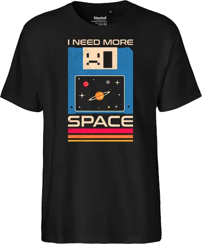 I Need More Space Retro Floppy Disk 