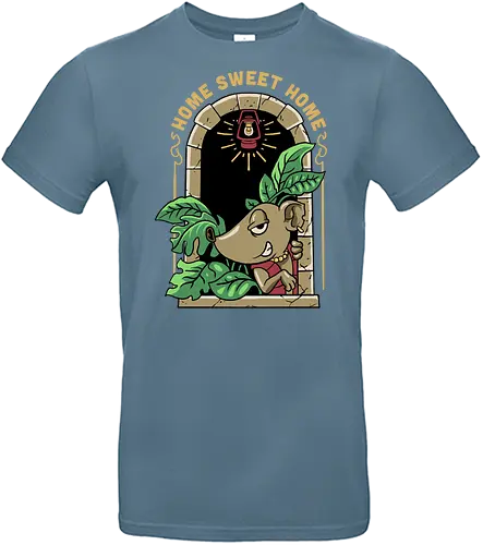 home sweet home  - introvert, trap, mouse, rat, animal, house, home, home sweet home, cool, campfire, hiking, camping, fun, funny, nature, indoor - Standard T-Shirt