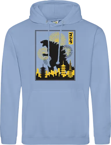 Kaiju Sunset - Kaiju Tokyo Skyline Mashup