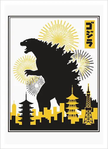 Kaiju Sunset - Kaiju Tokyo Skyline Mashup