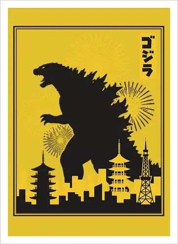 Kaiju Sunset - Kaiju Tokyo Skyline Mashup